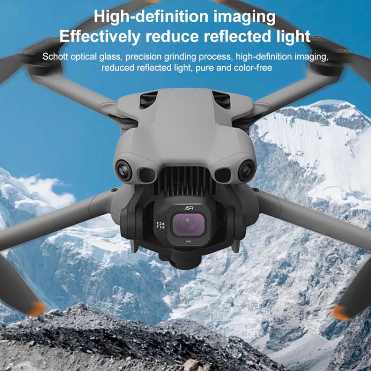 For DJI Mini 5 Pro JSR KB Series Drone Camera Lens Filter, Filter:3 in 1 ND8/32/128