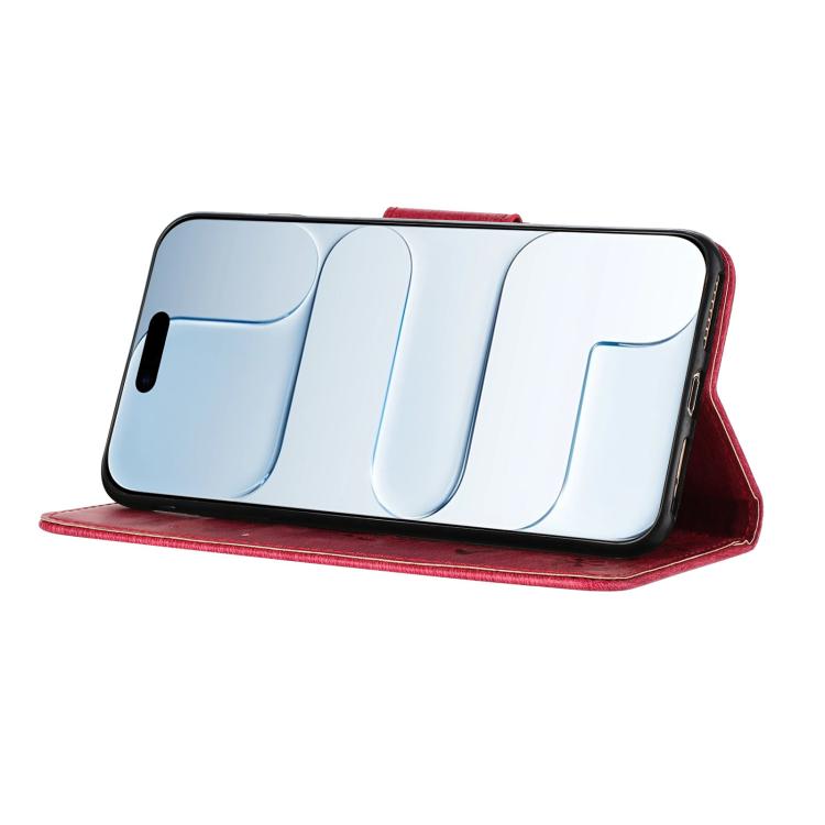 For iPhone Air Butterfly Embossed Flip Leather Phone Case