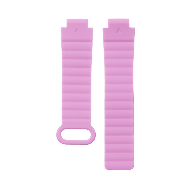 For Imoo Watch Phone Series Two Color Magnetic Silicone Watch Band
