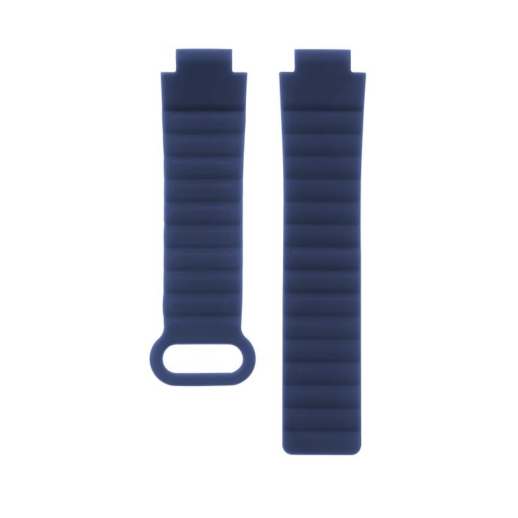 For Imoo Watch Phone Series Two Color Magnetic Silicone Watch Band
