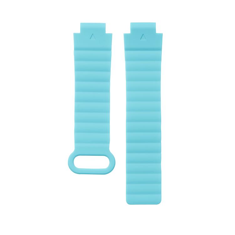 For Imoo Watch Phone Series Two Color Magnetic Silicone Watch Band