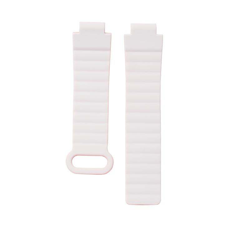For Imoo Watch Phone Series Two Color Magnetic Silicone Watch Band