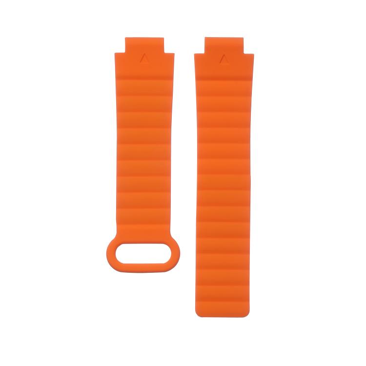 For Imoo Watch Phone Series Two Color Magnetic Silicone Watch Band