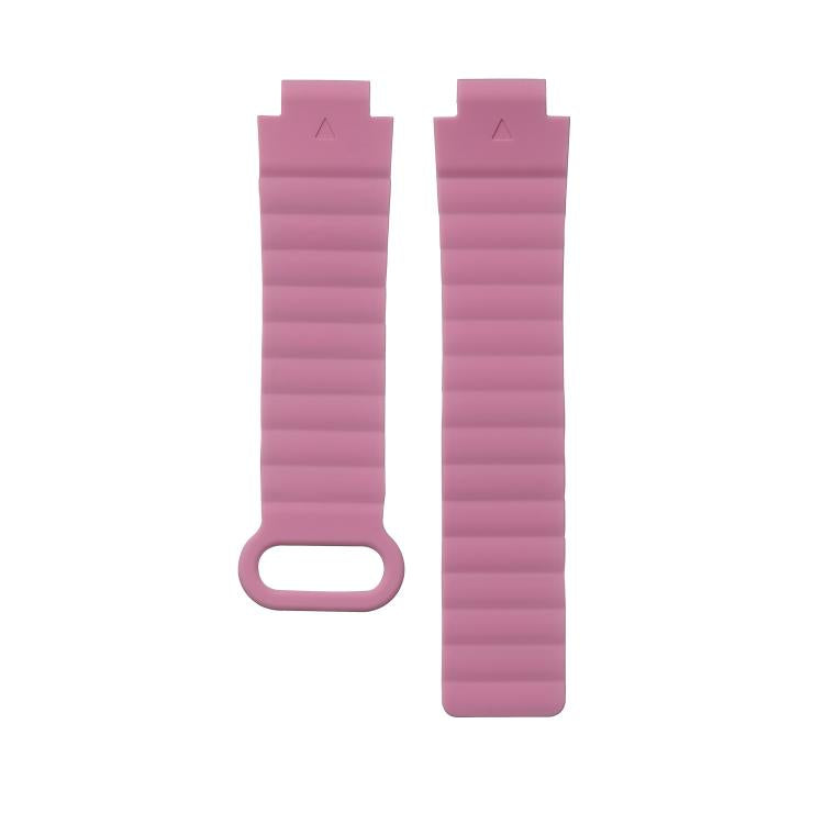 For Imoo Watch Phone Series Two Color Magnetic Silicone Watch Band
