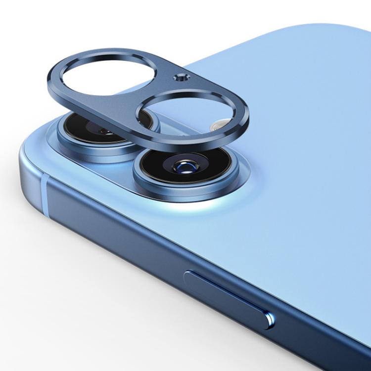 For iPhone 16 / 16 Plus XDcase Titanium Alloy Hollow Camera Lens Protector