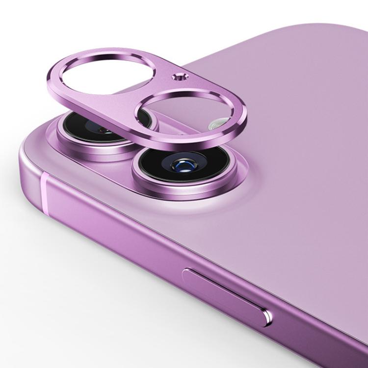 For iPhone 16 / 16 Plus XDcase Titanium Alloy Hollow Camera Lens Protector