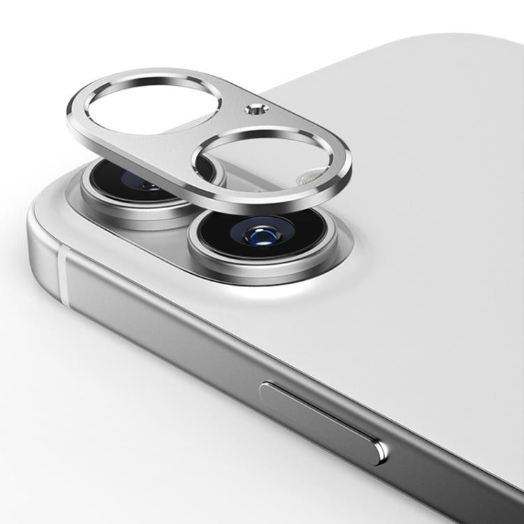 For iPhone 16 / 16 Plus XDcase Titanium Alloy Hollow Camera Lens Protector