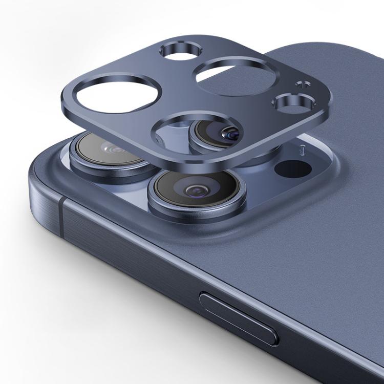 For iPhone 15 Pro / 15 Pro Max XDcase Titanium Alloy Hollow Camera Lens Protector