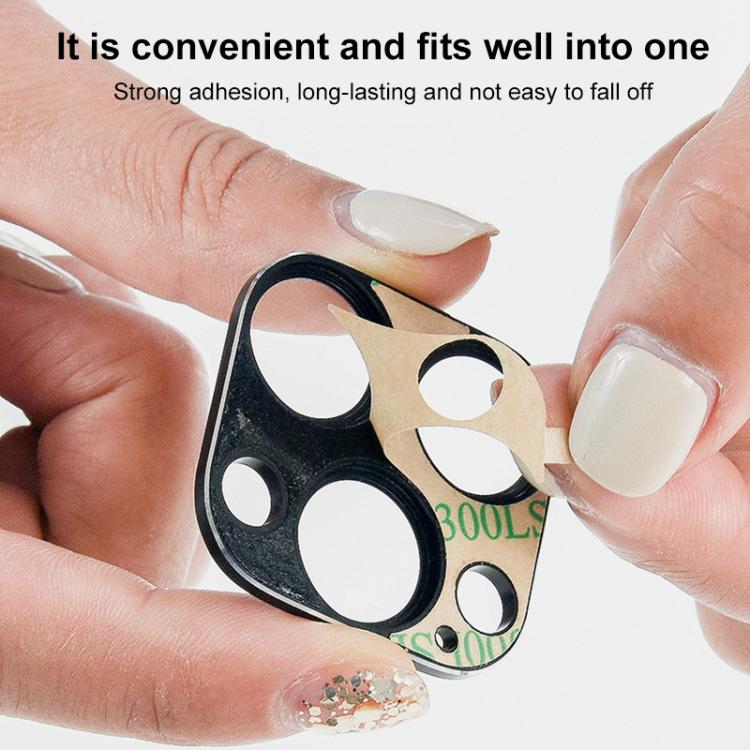 For iPhone 15 Pro / 15 Pro Max XDcase Titanium Alloy Hollow Camera Lens Protector