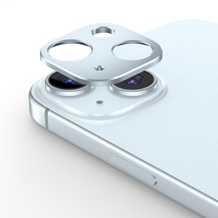For iPhone 15 / 15 Plus XDcase Titanium Alloy Hollow Camera Lens Protector