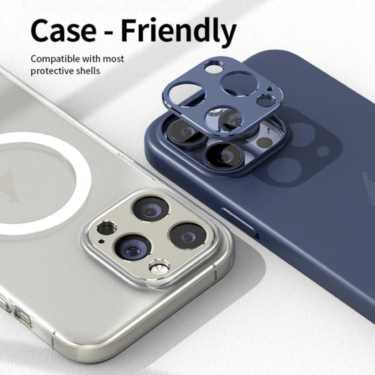 For iPhone 14 Pro / 14 Pro Max XDcase Titanium Alloy Hollow Camera Lens Protector