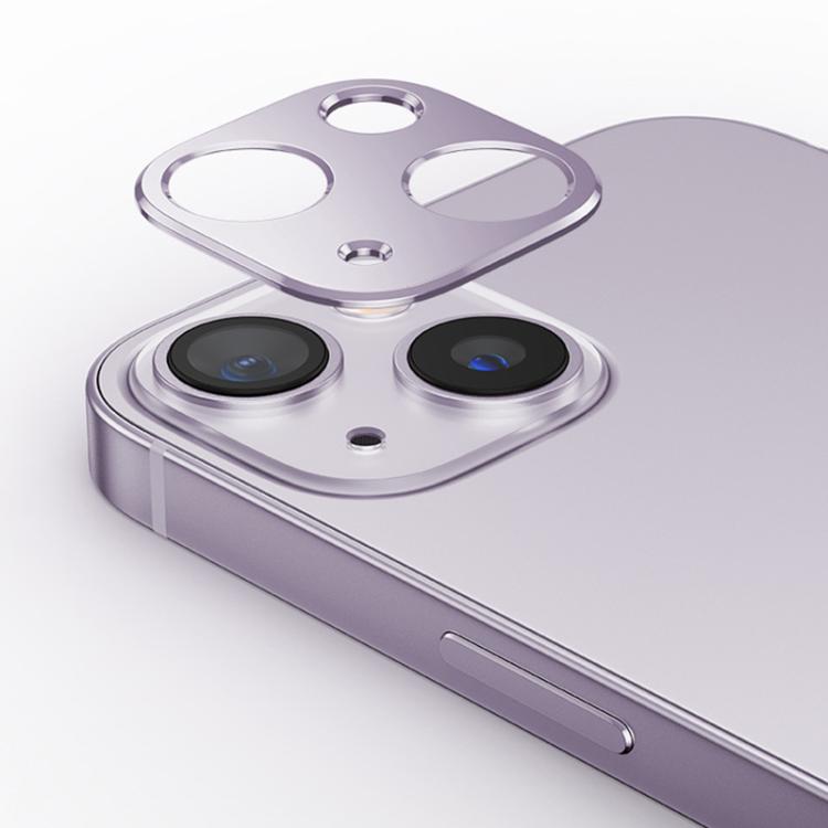 For iPhone 14 / 14 Plus XDcase Titanium Alloy Hollow Camera Lens Protector
