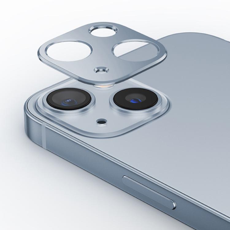 For iPhone 14 / 14 Plus XDcase Titanium Alloy Hollow Camera Lens Protector