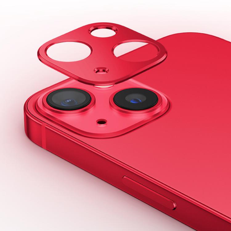 For iPhone 14 / 14 Plus XDcase Titanium Alloy Hollow Camera Lens Protector