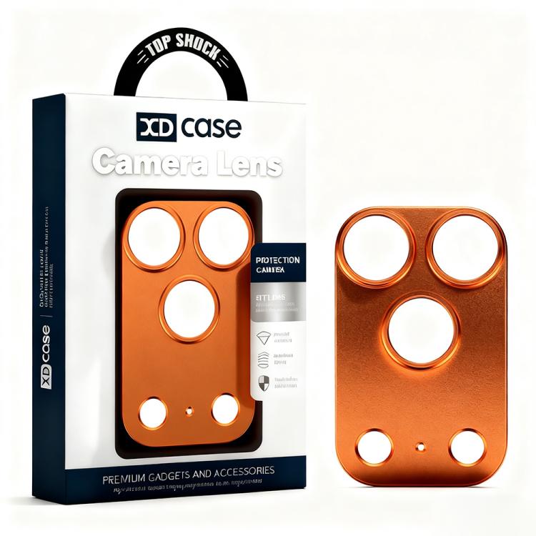 For iPhone 17 Pro XDcase Titanium Alloy Hollow Camera Lens Protector