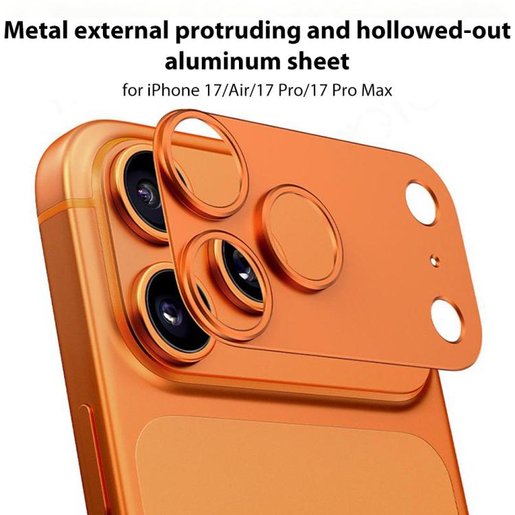 For iPhone 17 Pro XDcase Titanium Alloy Hollow Camera Lens Protector