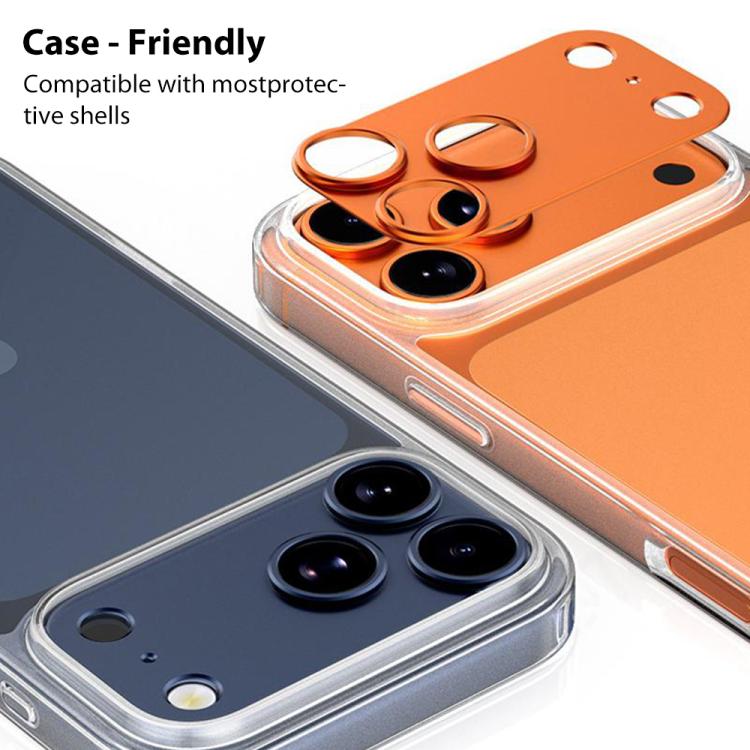 For iPhone 17 Pro XDcase Titanium Alloy Hollow Camera Lens Protector
