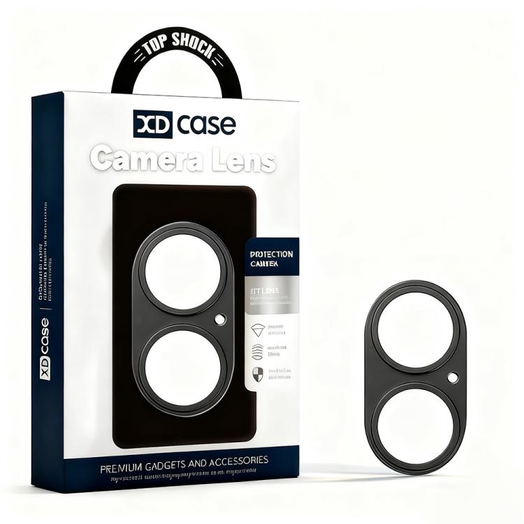 For iPhone 17 XDcase Titanium Alloy Hollow Camera Lens Protector