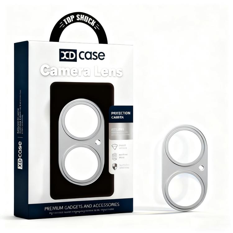 For iPhone 17 XDcase Titanium Alloy Hollow Camera Lens Protector