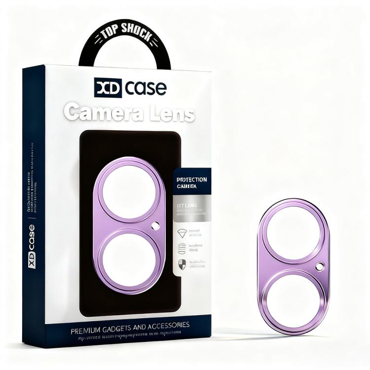 For iPhone 17 XDcase Titanium Alloy Hollow Camera Lens Protector