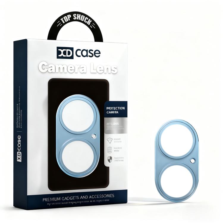 For iPhone 17 XDcase Titanium Alloy Hollow Camera Lens Protector