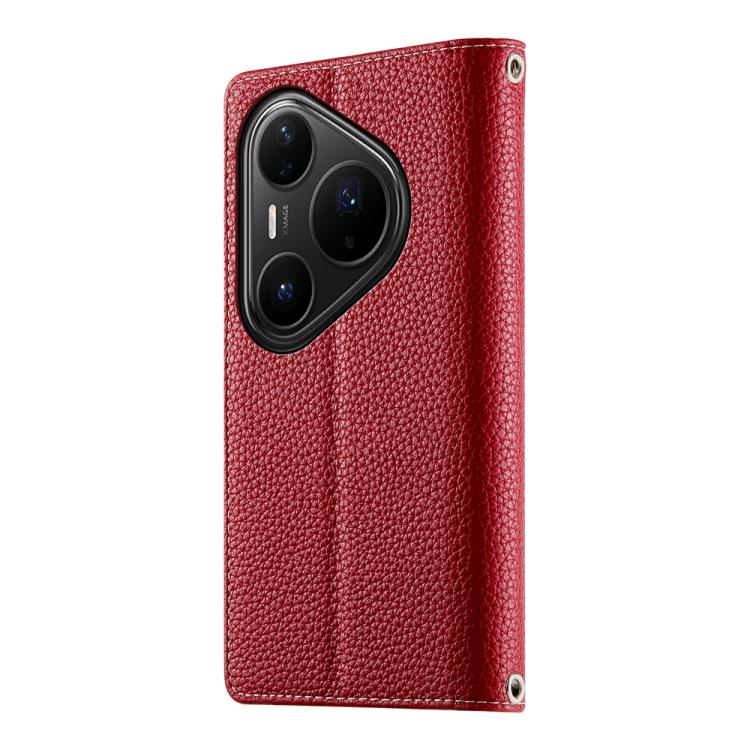 For Huawei Pura 80 Pro 5G / Pura 80 Pro+ 5G Stitching Multi-card Zipper Wallet Leather Phone Case with Short Strap
