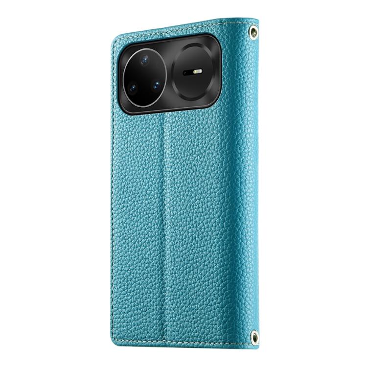 For Huawei nova 15 Pro / nova 15 Ultra Stitching Multi-card Zipper Wallet Leather Phone Case with Short Strap