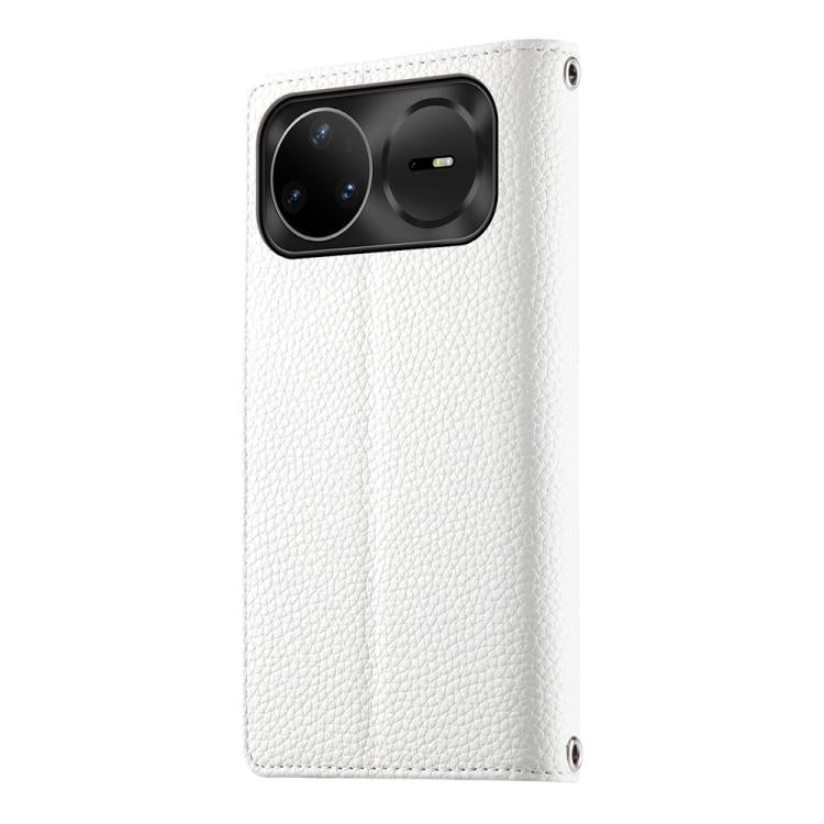 For Huawei nova 15 Pro / nova 15 Ultra Stitching Multi-card Zipper Wallet Leather Phone Case with Short Strap