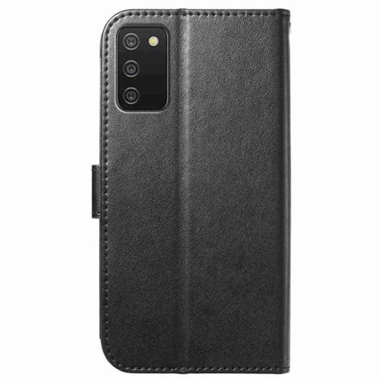 For Samsung Galaxy A02s Lambskin 8-card Slot Leather Phone Case