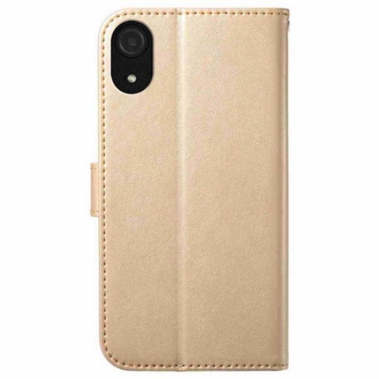 For Samsung Galaxy A03 Core Lambskin 8-card Slot Leather Phone Case