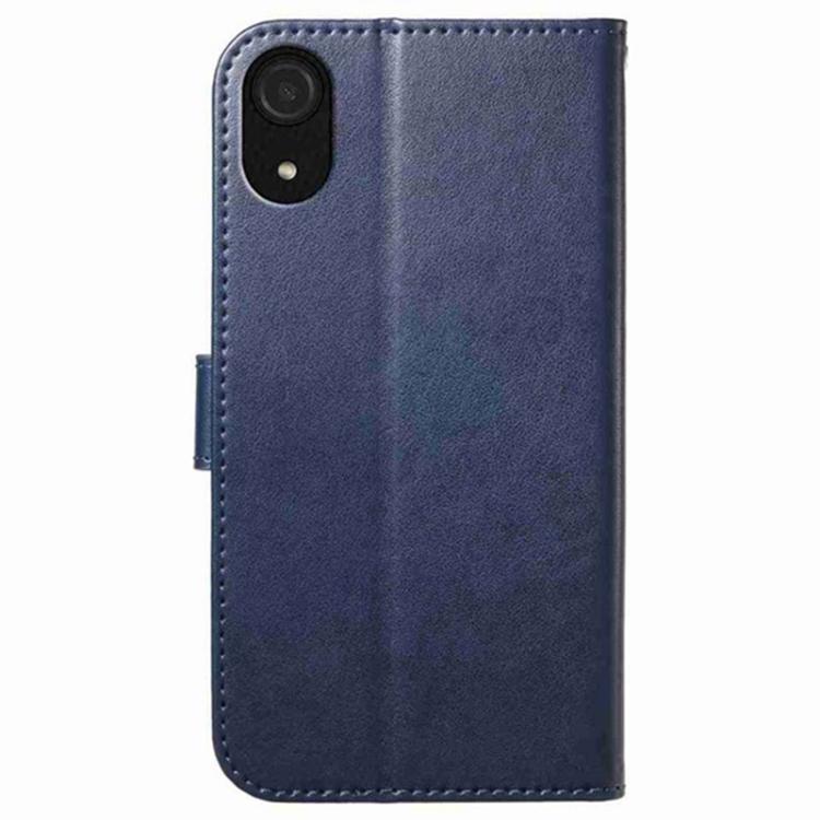 For Samsung Galaxy A03 Core Lambskin 8-card Slot Leather Phone Case