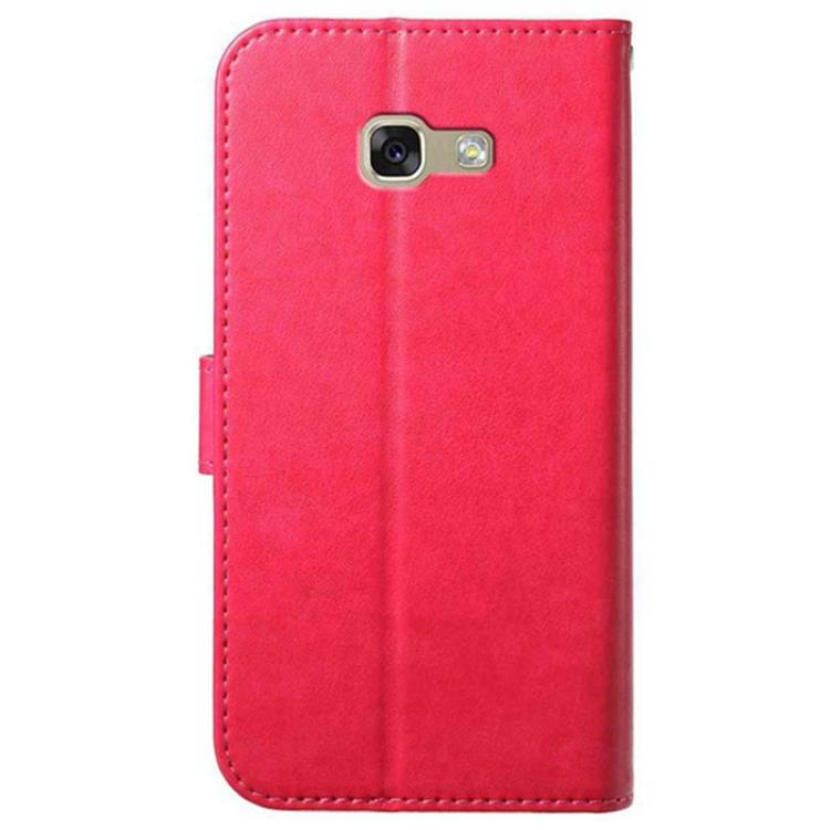 For Samsung Galaxy A3 Lambskin 8-card Slot Leather Phone Case