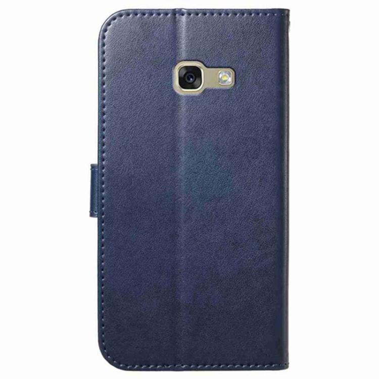 For Samsung Galaxy A3 Lambskin 8-card Slot Leather Phone Case