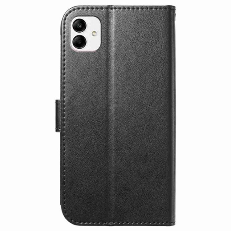 For Samsung Galaxy A04e Lambskin 8-card Slot Leather Phone Case