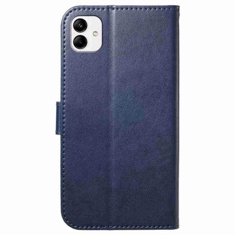 For Samsung Galaxy A04e Lambskin 8-card Slot Leather Phone Case