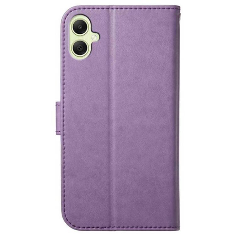 For Samsung Galaxy A05 Lambskin 8-card Slot Leather Phone Case