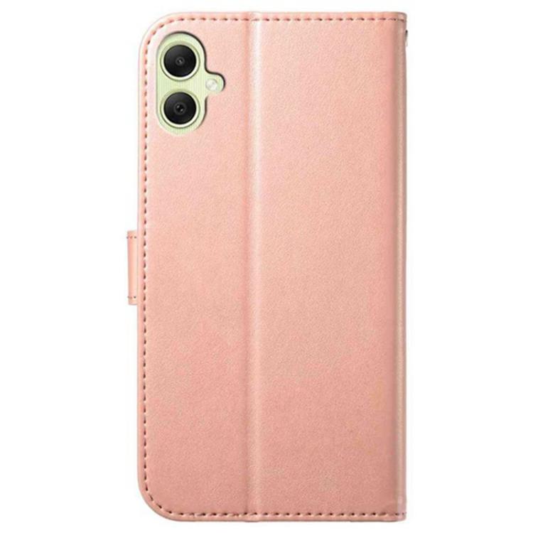 For Samsung Galaxy A05 Lambskin 8-card Slot Leather Phone Case