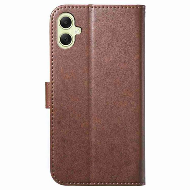 For Samsung Galaxy A05 Lambskin 8-card Slot Leather Phone Case