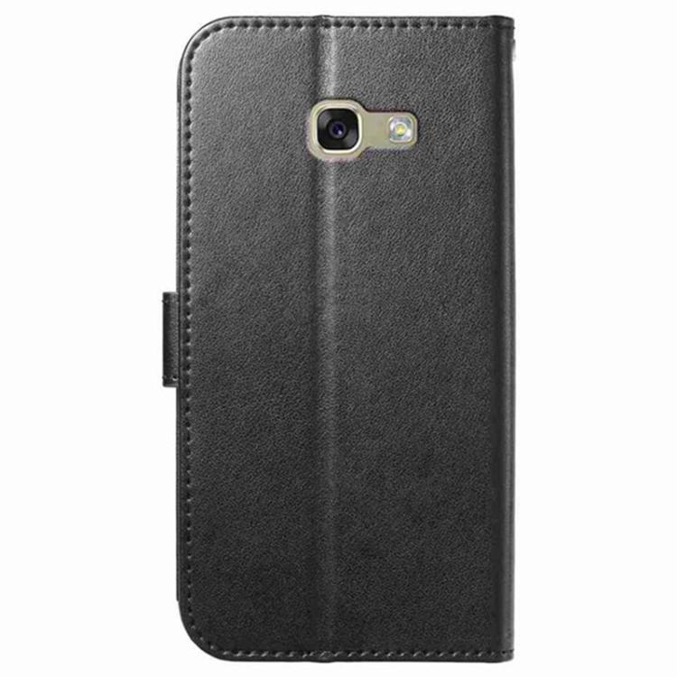 For Samsung Galaxy A5 2017 Lambskin 8-card Slot Leather Phone Case