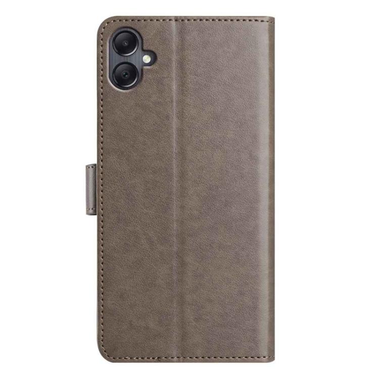 For Samsung Galaxy A06 5G Lambskin 8-card Slot Leather Phone Case
