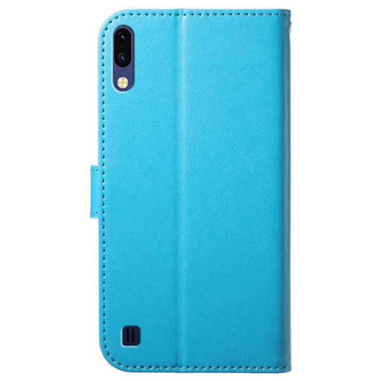 For Samsung Galaxy A10 / M10 Lambskin 8-card Slot Leather Phone Case