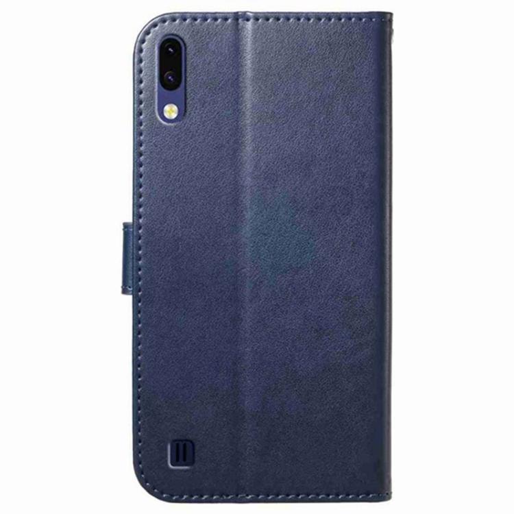 For Samsung Galaxy A10 / M10 Lambskin 8-card Slot Leather Phone Case