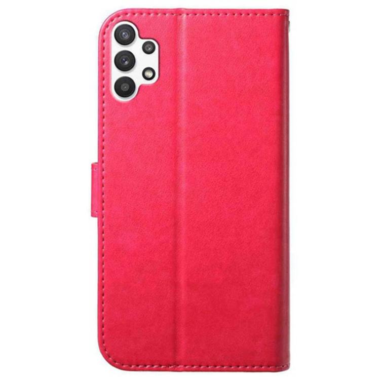 For Samsung Galaxy A13 4G Lambskin 8-card Slot Leather Phone Case