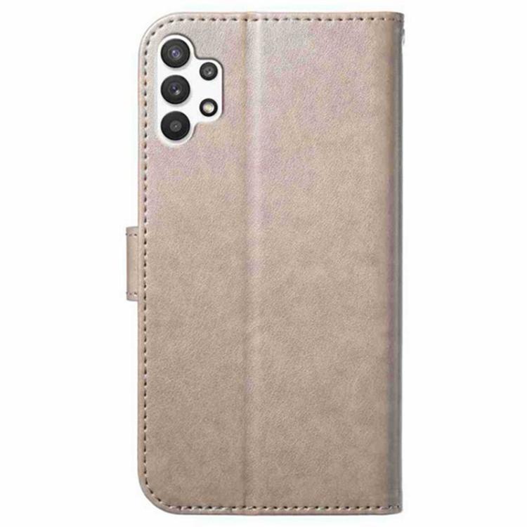 For Samsung Galaxy A13 4G Lambskin 8-card Slot Leather Phone Case