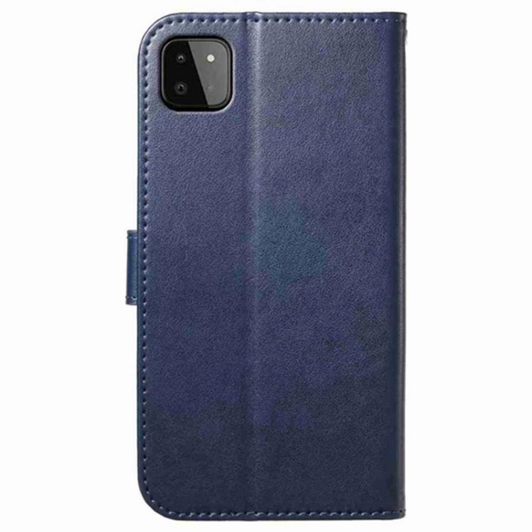 For Samsung Galaxy A22 5G Lambskin 8-card Slot Leather Phone Case