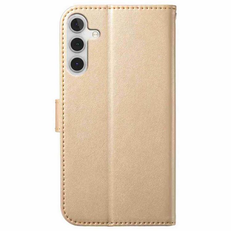 For Samsung Galaxy A24 4G Lambskin 8-card Slot Leather Phone Case