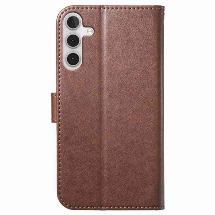 For Samsung Galaxy A24 4G Lambskin 8-card Slot Leather Phone Case