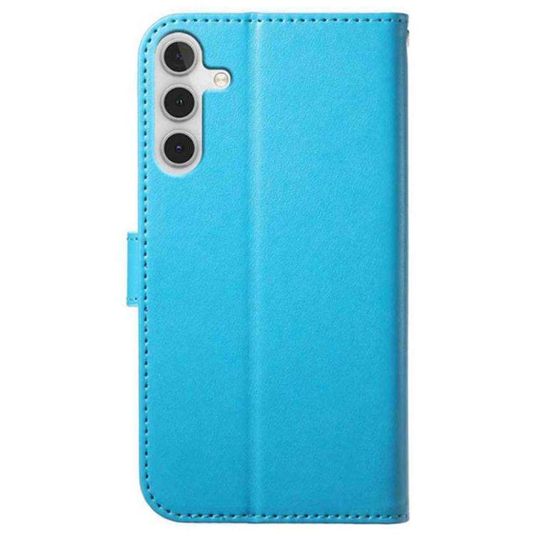 For Samsung Galaxy A24 4G Lambskin 8-card Slot Leather Phone Case
