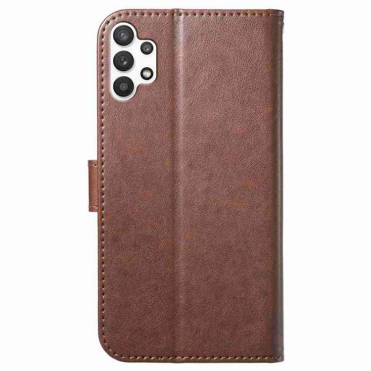 For Samsung Galaxy A32 4G Lambskin 8-card Slot Leather Phone Case