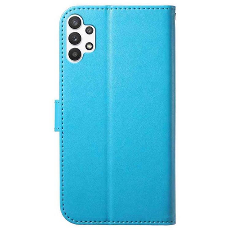 For Samsung Galaxy A32 4G Lambskin 8-card Slot Leather Phone Case